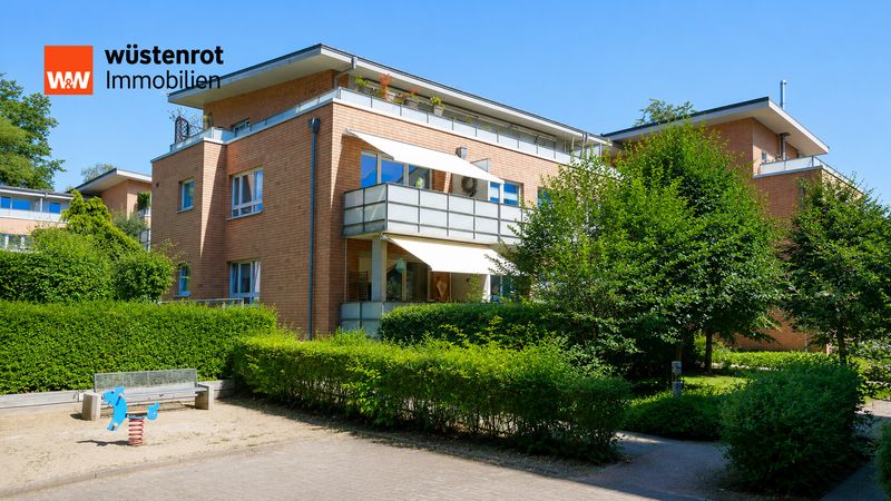 Wunderschöne 2-Zimmer-Wohnung direkt am Park & nahe Bahnhof - top gepflegte Anlage mit BJ 2005